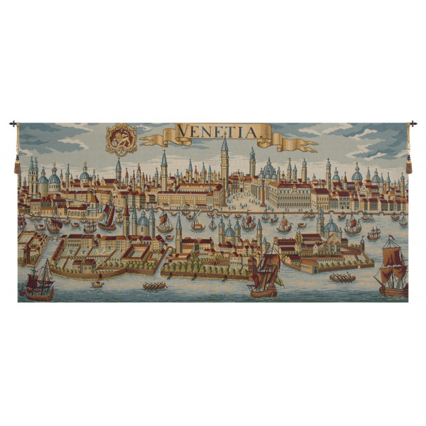 Купить Гобелен Древняя карта Венеции 