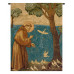 Гобелен Святой Франциск, проповедь птицам