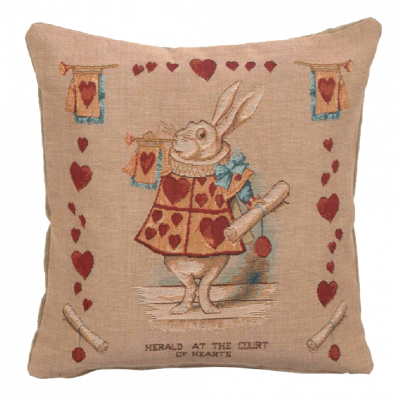 Купить Подушка декоративная Сердце кролика (Алиса в стране чудес)