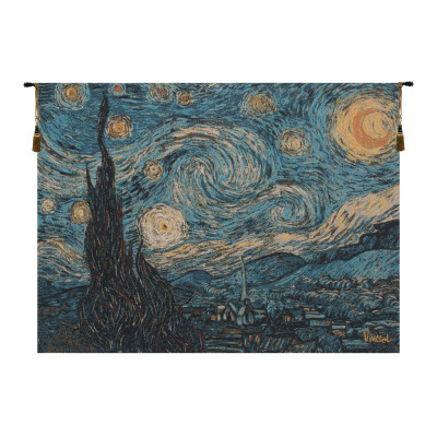 Купить Гобелен Звездная ночь (Ван Гог)