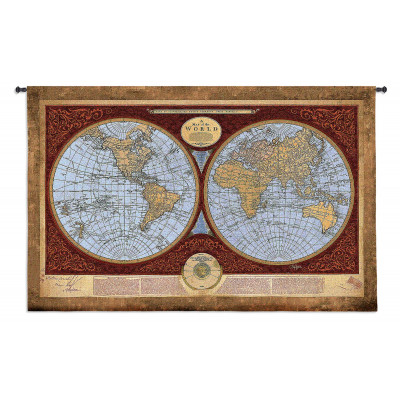 Купить Гобелен Карта мира