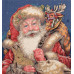 Гобелен Санта-Клауса прибытие