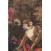 Гобелен Букет и обезьянка