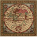 Подушка декоративная Карта Восток