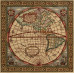 Подушка декоративная Карта Запад