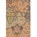 Подушка декоративная Карта Северной и Южной Америки