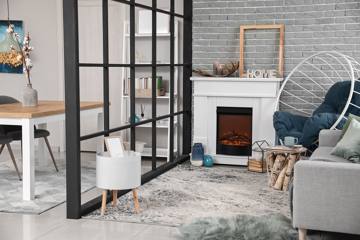 Фото 47 — Дизайн камина в гостиной