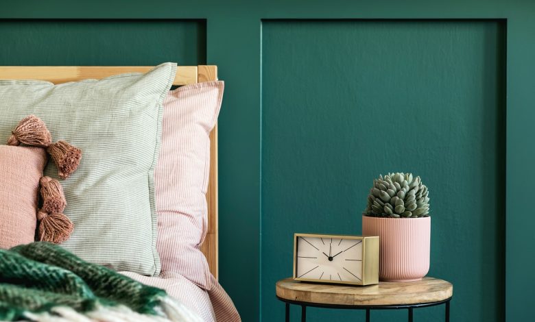 Photo of Акцентные стены в спальне